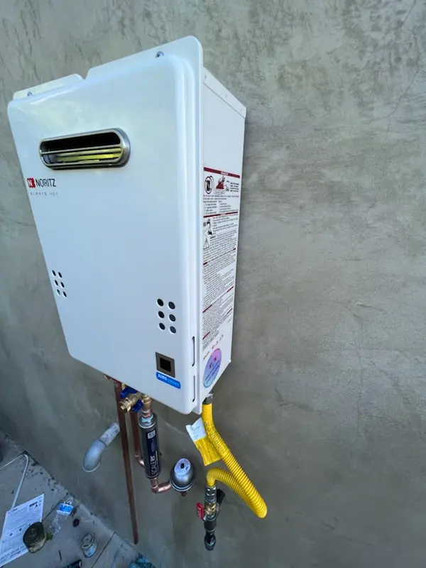 Tankless water heater installation for Windon homes